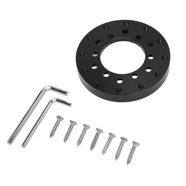 73mm Styrningshjul Adapterplatta Aluminiumlegering Socket Ring för Logitech G25 G27 för Sparco