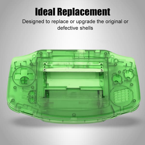Ersättningshölje för GBA Transparent Grön