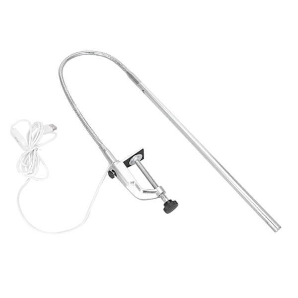 LED Bordslampa ClipOn Flexibel USB Touch Switch Skrivbordslampa för Nagelkonst Tatuering Makeup