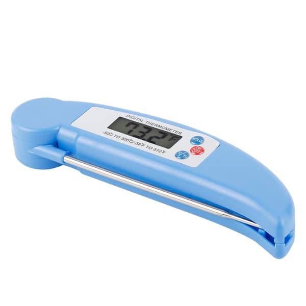 Ny Digital LCD Köks Termometer Vikbar Grill Matlagnings Termometer med Sond
