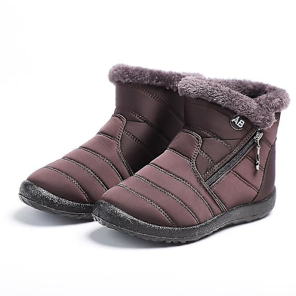 Dammode vattentäta snökängor, ankelstövel Red 43