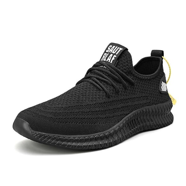 Mode Sneakers Casual för män Black-1 42