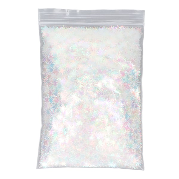 Nagelglitter Paljetter Hemmasalong DIY Färgglada Glänsande Konst Palliette Flakes Dekorationer 50g