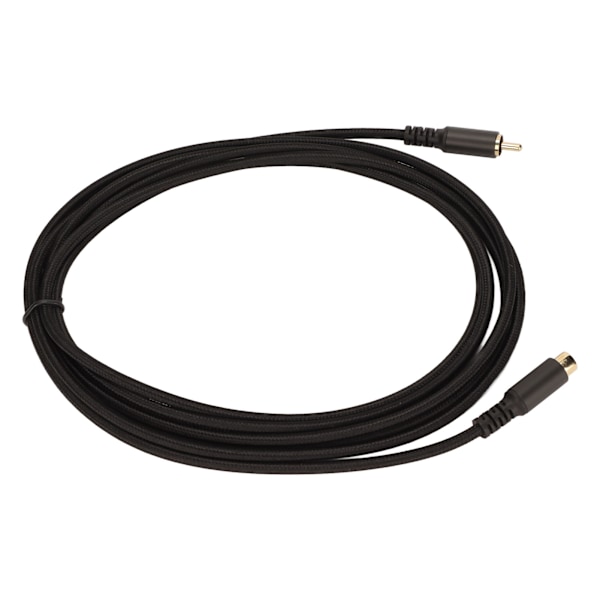 RCA Förlängningskabel Hane till Hona Digital Analog AV RCA Koaxialkabel för HDTV DVD-spelare Subwoofer Högtalare 3 Meter / 9.8ft