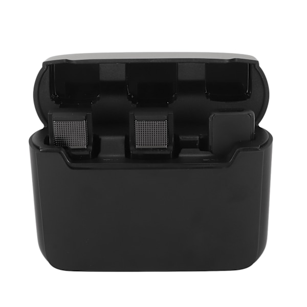 Trådlösa Lavalier-mikrofoner 1 för 2 Brusreducering USB C Clip On Lapel Mini Mic med Batterinivådisplay för Intervjuvideoinspelning