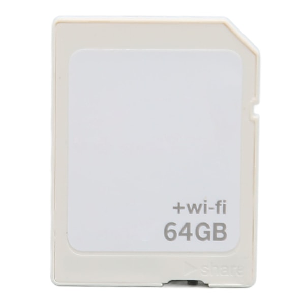 WiFi Lagringskort Klass10 Stor Kapacitet Trådlöst SDHC WiFi Flashminneskort för Kamera 64GB