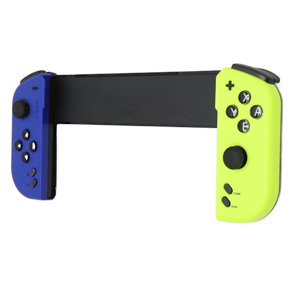 Trådlös Spelkontroll Multifunktionell 6 Axlar Kroppssensor Turbo Funktion Bluetooth Spelkontroll för Switch Joycon Blå Gul