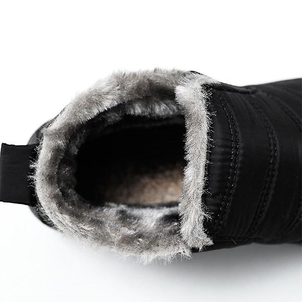 Ultralätta vinterkängor för damer, vattentäta snökängor black 6