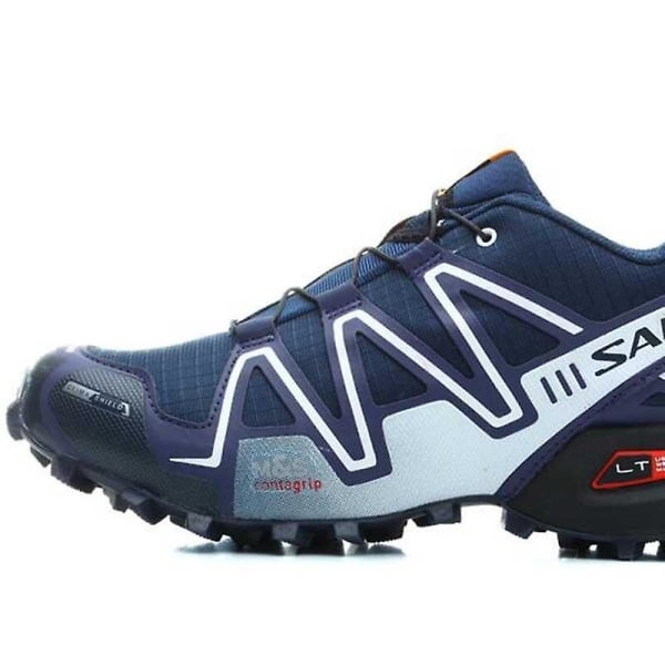 Sneakers för män våren löpning sport tränare Casual ( set 1) Blue 40