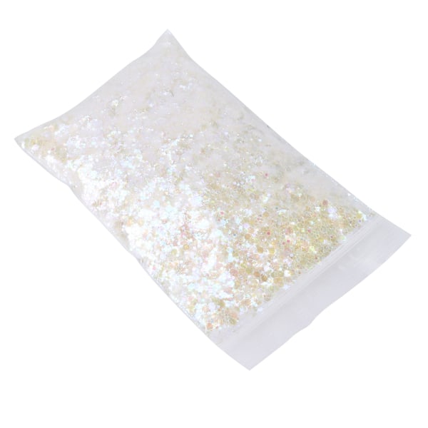 50g Glänsande Nagelkonst Glitter Paljetter Hexagonal Form DIY Ansikte Kropp Ögon Dekoration