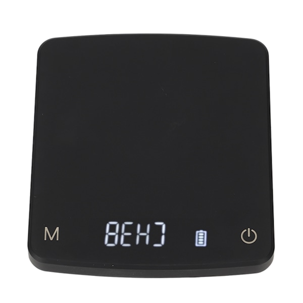 Liten Kaffevåg Digital Droppkaffevåg Uppladdningsbar Automatisk Timer Köksvåg Matvåg 500g/0.01g