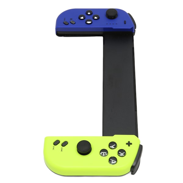 Trådlös Spelkontroll Multifunktionell 6 Axlar Kroppssensor Turbo Funktion Bluetooth Spelkontroll för Switch Joycon Blå Gul