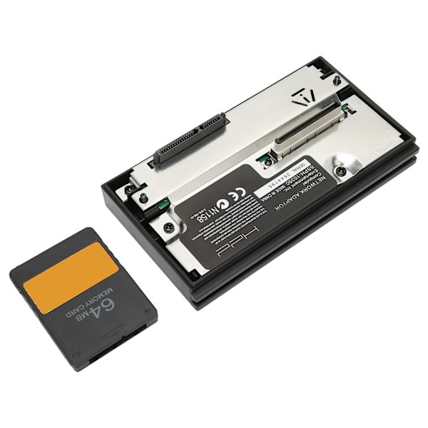 SATA-gränssnittsnätverksadapter Plug and Play Förhindra störningar Bärbar HDD Hårddiskadapter för PlayStation 2