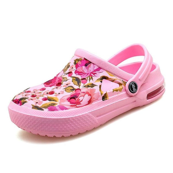 Crocks sandaler, män och kvinnor casual Pink 42 /