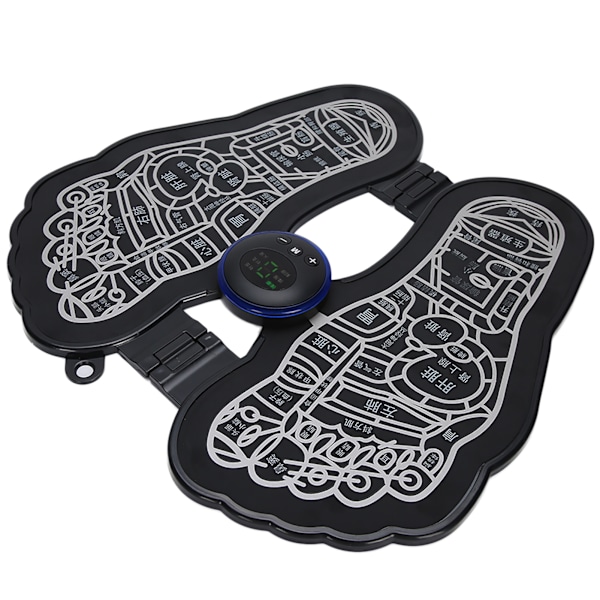 EMS Puls Fotmassage Pad för Hushållsbruk Muskelvärk Lindring Fysioterapi Massager Laddningstyp