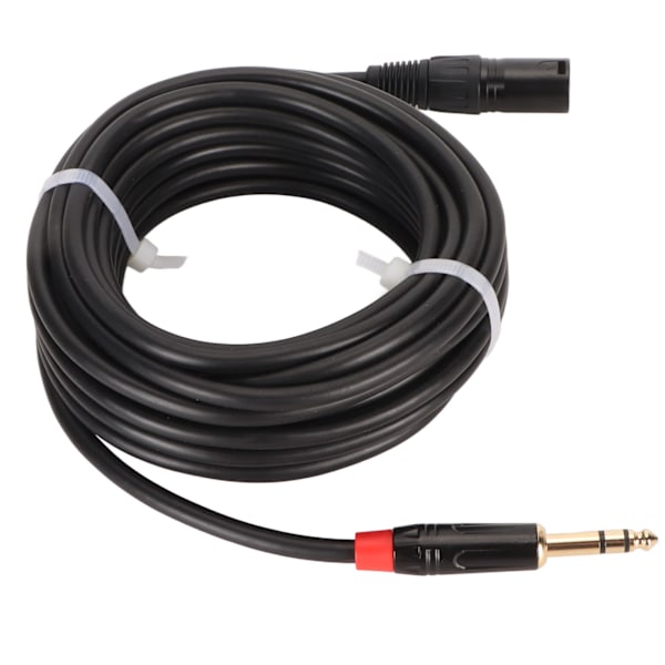 XLR Hane till 1/4 Tum TRS Kabel Balanserad 3 Pin XLR Hane till Kvarts Tum TRS Kontakt Kabel Mikrofonkabel 8m