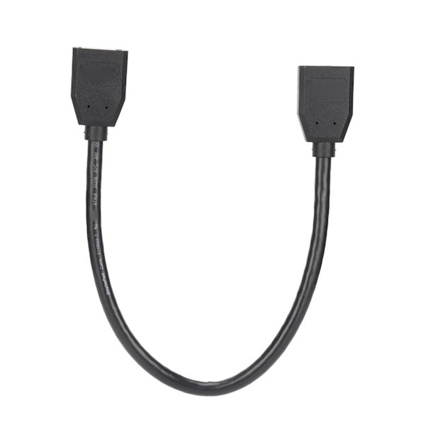 DP till DP Kabel Hona till Hona Stödjer 8K Vid 60Hz 4K Vid 120Hz DisplayPort Förlängningskabel för TV Laptop 30cm
