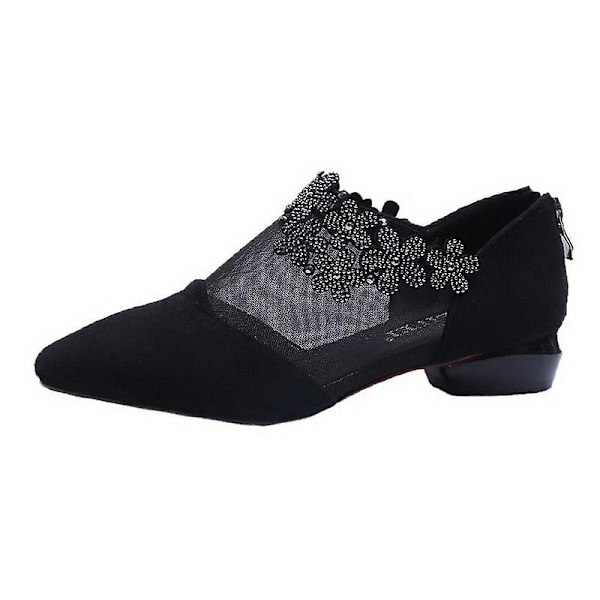 Kvinna Höga klackar Party Mesh Sandaler 41