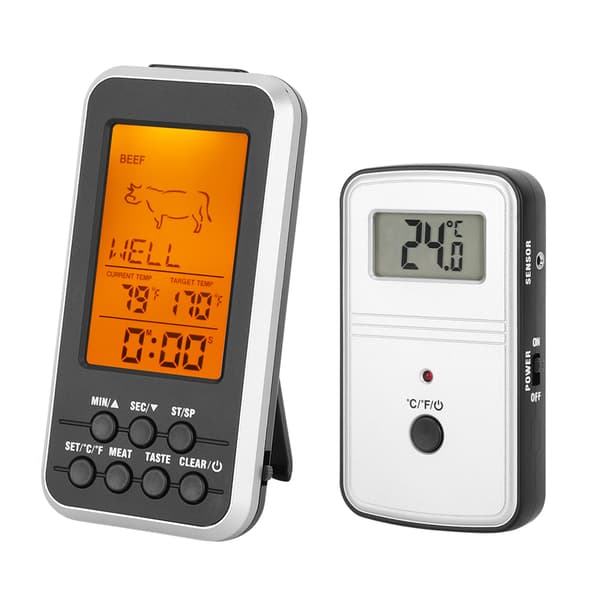 LCD Digital Display BBQ Grill Kötttermometer Kök Matlagningstermometer