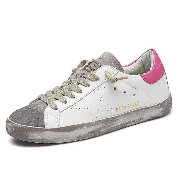 Nya Löparskor i PU-läder pink 44