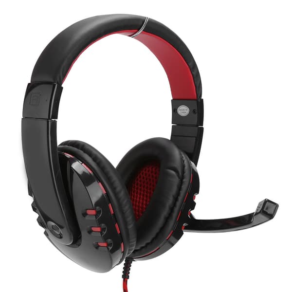 HI?0990?DCH Spelheadset Trådbundet Över Örat Hörlurar Stereo med LED-Mikrofon