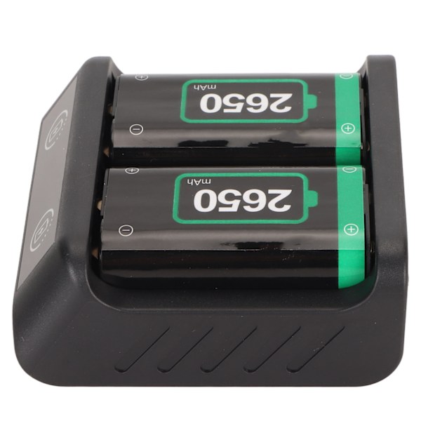 Snabbladdningsbatteripaket för Xbox, 2 st, 2650 mAh, Uppladdningsbart batteripaket med laddare för Xbox One Series S