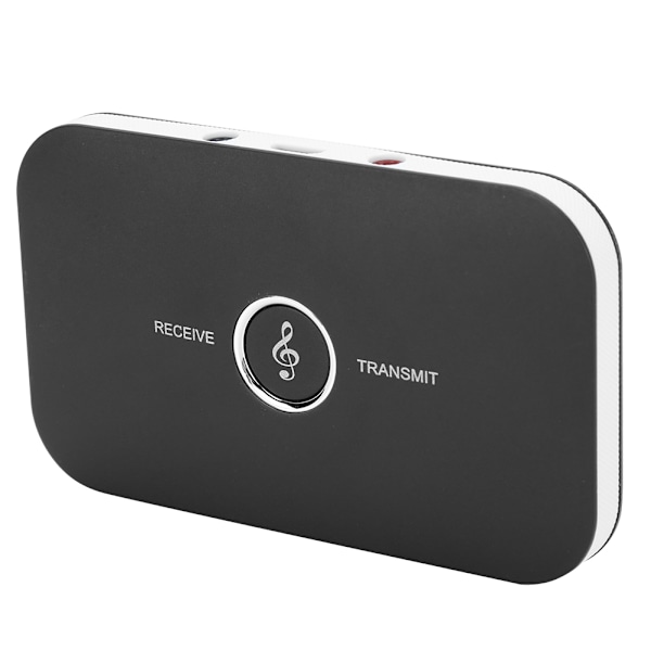 2-i-1 Bluetooth Sändare Mottagare Trådlös A2DP Ljud 3.5mm Assist Adapter Konverterare