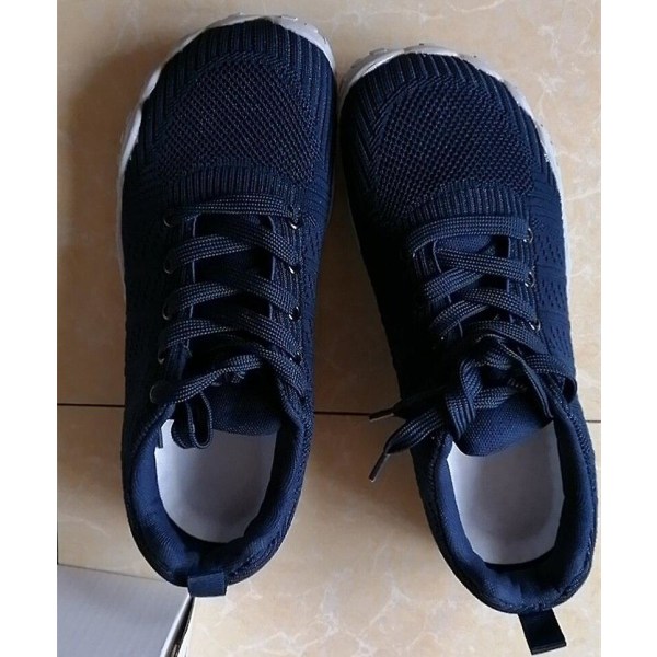 Casual- mjuk sportlöpning, platta skor, kvinnor dark blue 36