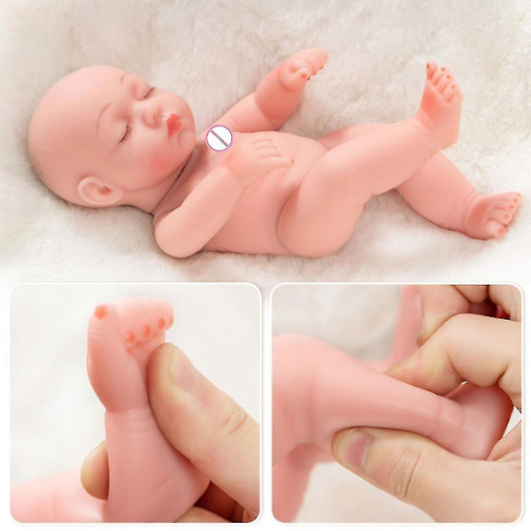 Reborn Doll Simulering Baby Dolls Mjuk baby låtsaslek leksaker Födelsedagsjulklapp till flickor 3-6 år present