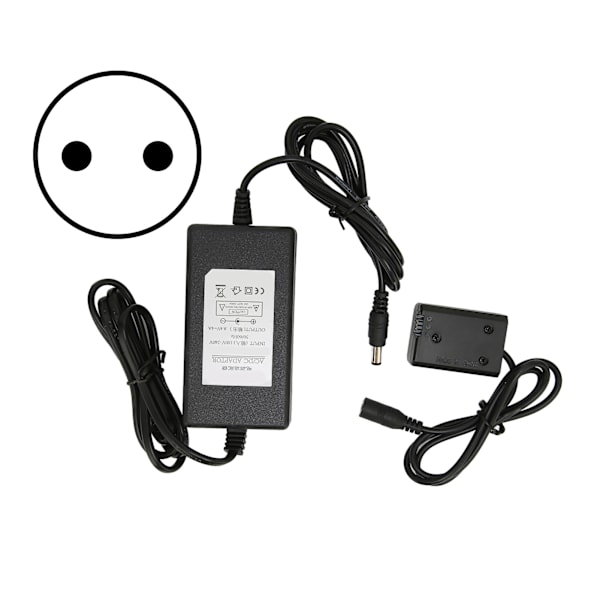 FW50 DC Kopplare AC Strömadapter Kit för Sony A7 A7r2 A7m2 A7S2 A6300 A6000 A5000 A5100 100?240V EU-kontakt