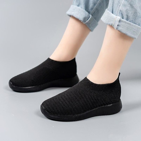 Nya mjuka sneakers för damer, vår och sommar (set 1) 826black 39