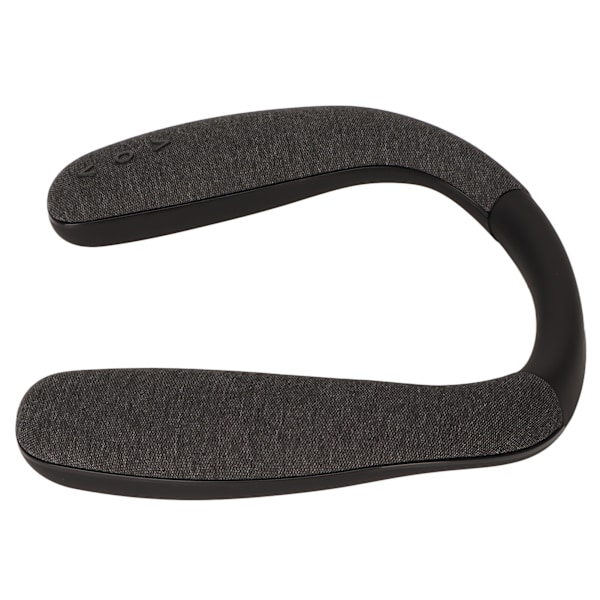 Bluetooth Nackbands Högtalare Stereo Brusreducerande Handsfree Trådlös Bärbar Högtalare med Mikrofon för Sport Resor Svart
