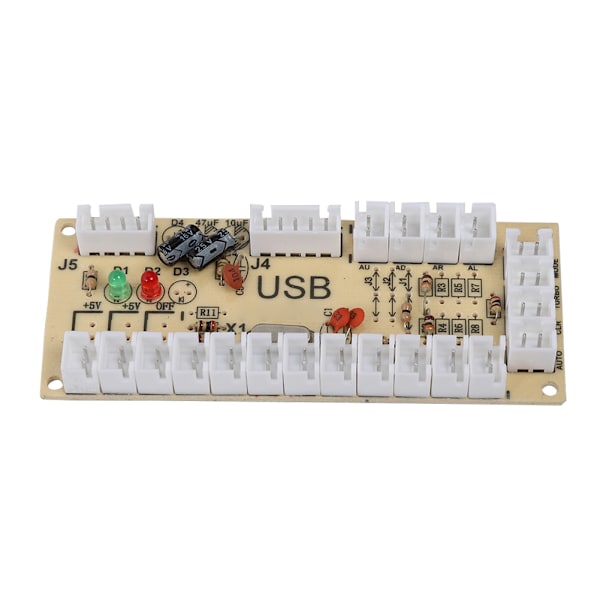 Arcade-spel USB-kodare-styrenhet med akryl-kristallfodral för Raspberry Pi och PC Mainframe822A
