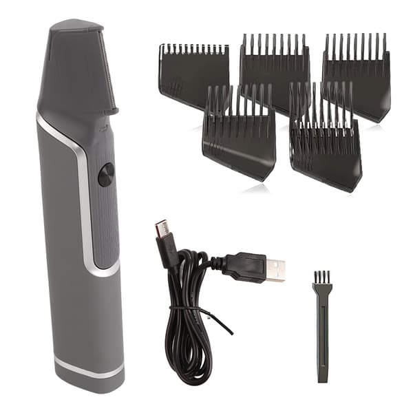 5-i-1 Hårtrimmer och Kroppsvårdare Infällbar USB Elektrisk Titanium