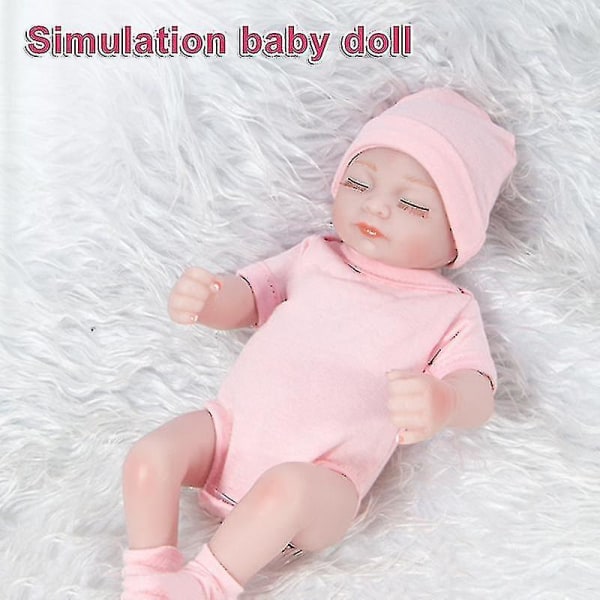 Full Body Silikon Reborn Baby Doll Naturtrogen hög simulering Baby For Kids Doll Collector Barnpresent