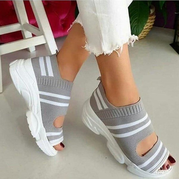 Sandaler för damer ( set 1) Gray 6.5