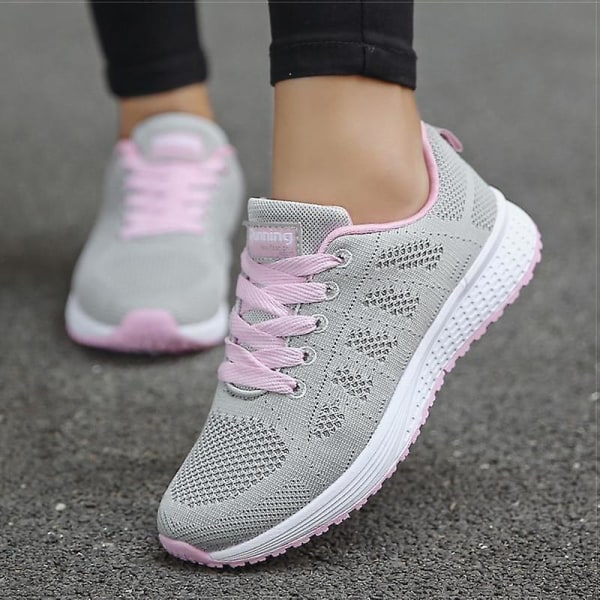 Damskor Superlätta sneakers Pink 9.5