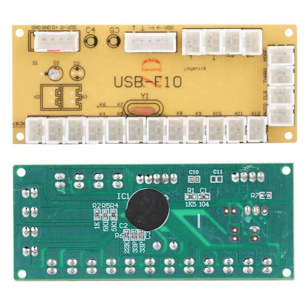 PCE Universal USB-F10 Speljoystick Kretskort Styrenhet Kontrollkort Montering