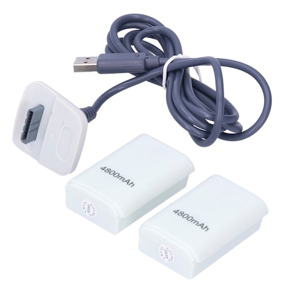RF?1310S 3-i-1 NiMH-batteri 4800mAh med laddningskabel för X?360 trådlös handkontroll