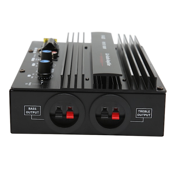 PA 80D Bil Effektförstärkarkort Professionell Högeffekts Subwoofer Plattförstärkare för Bilunderhållning 12V 1000W