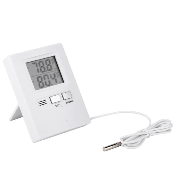 Högprecision LCD Digital Inomhus- & Utomhustermometer Temperaturmätare Testare Batteridriven