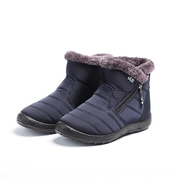 Dammode vattentäta snökängor, ankelstövel Blue 41
