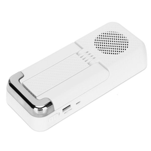 Mobiltelefonhållare Bluetooth-högtalare Vikbar Bärbar Hög Effekt Bluetooth-högtalare Telefonhållare Vit