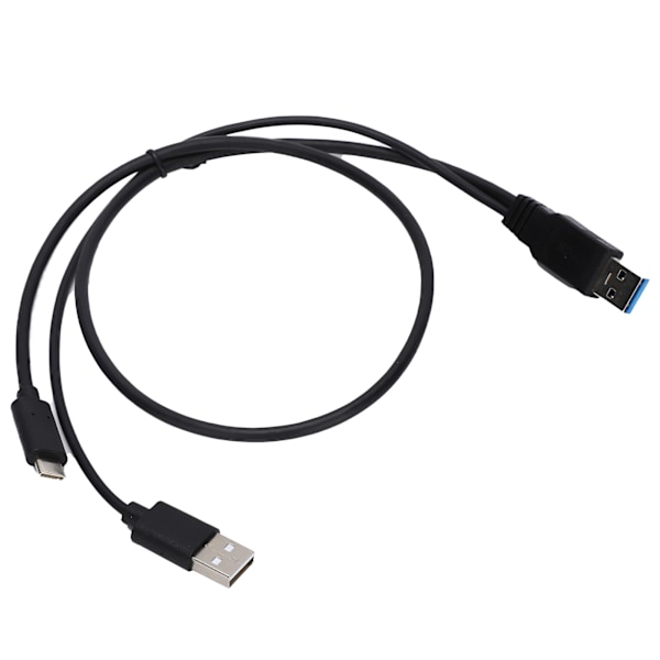 USB3.0+USB2.0 till USB-C Konverteringskabel Adapter Sladd för Surfplatta Dator Kamera Skrivare