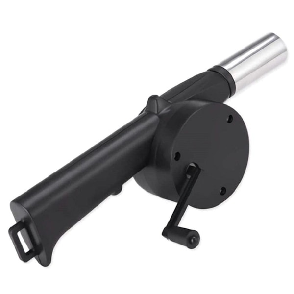 Bärbar Mini Luftblåsare 25cm Manuell Handvev Bälgar för Grill Eld Luftblåsare för Utomhus Kök Picknick Camping