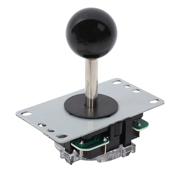 CY-822A DIY Arcade-spelknapp och joystick-set med en enda rocker för Raspberry Pi PC-spelmaskin, svart