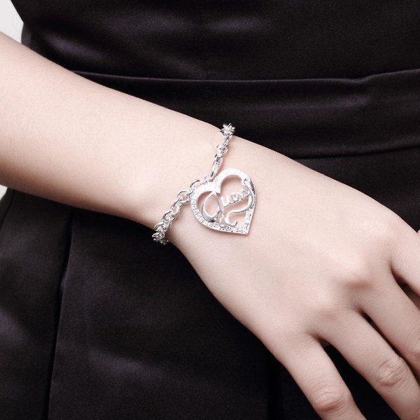 Fashion Heart Hollow Out Armband B0085