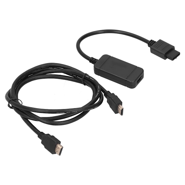 Spelkonsol Videoadapterkabel HD Multimedia Interface Konverter för NGC/N64/SNES/SFC