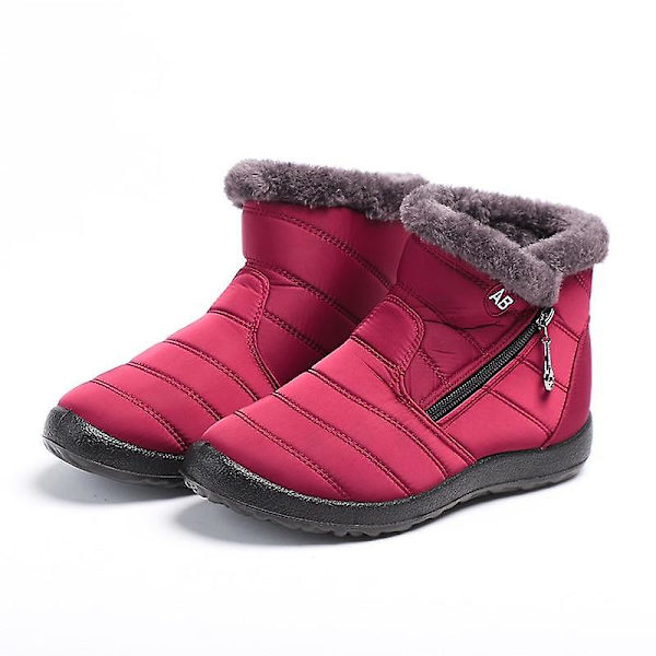 Dammode vattentäta snökängor, ankelstövel Red 43