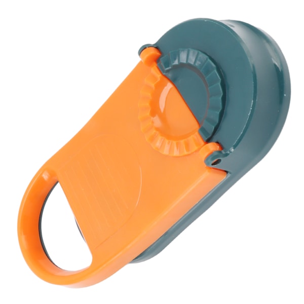 2 i 1 Manuell Dumpling Maker Kök Dumpling Tillverkningsverktyg Hushåll Multifunktionell Dumplingform Orange
